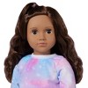Our Generation Carmen 18" Doll with Tie-Dye Pajama, Star Plush and Shoe Charms Accessories - 3 of 4