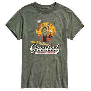 Men's - Disney - World's Greatest Outdoorsman Short Sleeve Graphic T-Shirt - 1 of 4