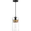 Gathering 1-Light Mystic Black Mini Pendant Light - 2 of 4