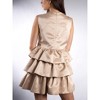 Jess by Meiko Women's Fit and Flare Boat Neck Tiered Mini Dress - 4 of 4