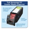 Tork Xpressnap Fit Napkin Dispenser, Countertop, 4.8 x 12.8 x 5.6, Black - 2 of 4