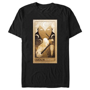Men's Marvel: Moon Knight Hieroglyph Poster T-Shirt - 1 of 4
