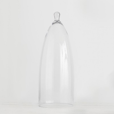 Sullivans Large Clear Glass Cloche 21.5"H Clear