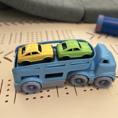 Green toys car carrier on sale