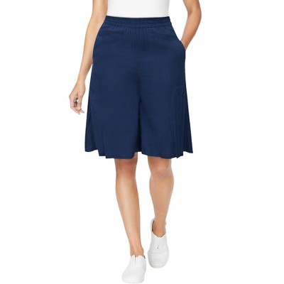 Woman Within Plus Size Flowy Short