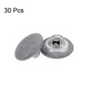 Unique Bargains Suit Dress Blouse Aluminum Fabric Cloth Covered Sewing Buttons 30 Pcs - 3 of 4