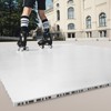 VEVOR Dryland Tiles for Hockey Floor Mat, 12 x 12 in 8 Pcs Interlocking Versatile Training Surface, Dance Floor Tiles, Hockey Training Equipment - 2 of 4