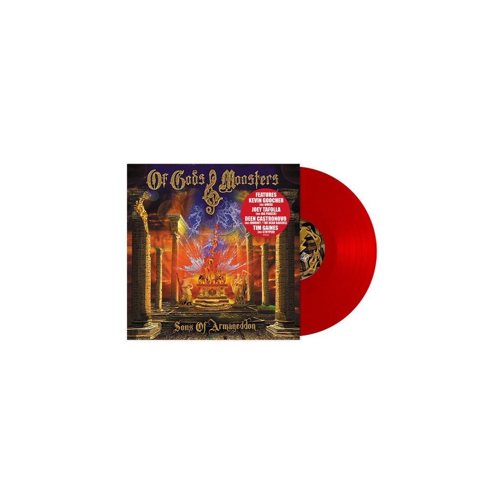 Of Gods & Monsters - Sons of Armageddon - Red (Colored Vinyl Red Poster)