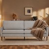 Vipbear Comfy Couches for Living Room 88" Modern Oversized Loveseat Sofa with Soild Wood,Tool-Free Setup Large Couches for Bedroom - 2 of 4