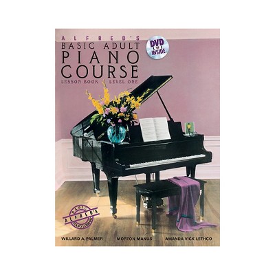 Alfred Alfred's Basic Adult Piano Course Lesson Book 1 & DVD