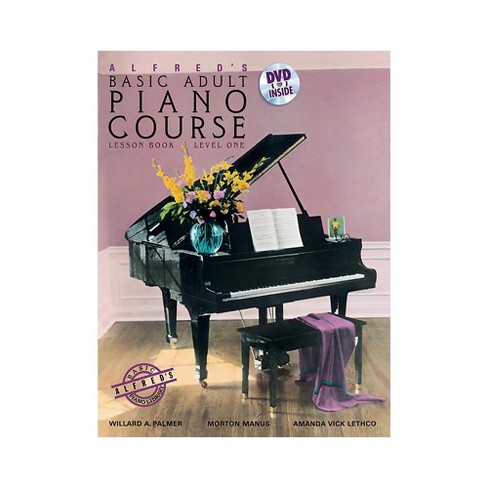 Alfred Alfred S Basic Adult Piano Course Lesson Book 1 Dvd Target