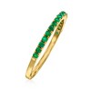 RS Pure by Ross-Simons 0.20 ct. t.w. Emerald Ring in 14kt Yellow Gold - 2 of 4