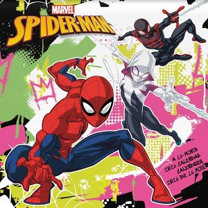 Marvel 2026 Spider-Man Bilingual French 12"x12" Wall Calendar - 1 of 4