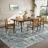Vintage Medallion Area Rug Machine Washable Rug - 3 of 4