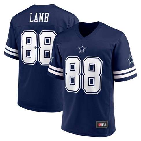 NFL Dallas Cowboys Men's CeeDee Lamb Short Sleeve Rival Goal Line Jersey -  XL