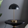Modern Style Table Lamp Bedside Lamp Bedroom/Living Room Creative Nordic Simple Minimalist Desk Lamp, Black outer - White inner 110~120V - 3 of 4