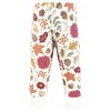 Hudson Baby Infant Girl Thermal Tapered Ankle Pants 4pk, Acorn Botanical - 3 of 4