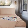 Nestl RV Queen Sheets, Super Soft 4PC Microfiber Sheet Set for Camper, Short Queen Sheets - 4 of 4