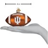 Old World Christmas Blown Glass Ornament for Christmas Tree, Indiana Football - 2 of 3