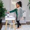Modern Study Desk and Stool Set - WildKin - 2 of 3