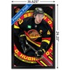 Trends International NHL Vancouver Canucks - Quinn Hughes 24 Framed Wall Poster Prints - 3 of 4