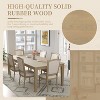 Whisen 7-Piece 78.1" Extendable Dining Table Set with 6 Upholstered Chairs - 2 of 4