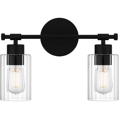 Quoizel Lighting Caputo 2 - Light Vanity in  Matte Black