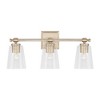 Capital Lighting Breigh 3 - Light Vanity in  Brushed Champagne - 2 of 3