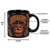 Five Nights At Freddy's Let's Eat 16 Oz Heat-Reactive Black Ceramic Mug - 4 of 4