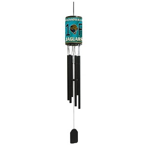 NFL Wind Chime, #1 Fan with Team Logo - Jacksonville Jaguars - 1 of 2