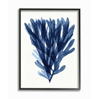 Stupell Industries Nautical Blue Sea Kelp over Minimal White