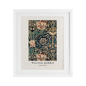 Stupell Industries William Morris Honeysuckle Pattern Framed Print Under Glass Art - 1 of 4