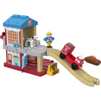 fisher price firehouse playset