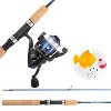 Leisure Sports Spinning Rod and Reel Starter Kit - Blue - 3 of 4