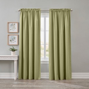BrylaneHome BH Studio Blackout Curtain - 1 of 4