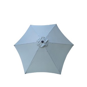 Gulches Frosty Green 108 Inch Patio Umbrella with Tilt and Crank System - 1 of 4