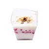 Smarty Had A Party 3.5 oz. Clear Small Square Plastic Cups - 288 pcs - 3 of 4
