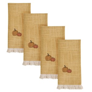 Park Designs Gathering Pumpkins Napkin Set Of 4 - 1 of 4