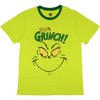 Seven Times Six Dr. Seuss The Grinch Men's 100% Grinch 4-Piece Lounge Sleep Gift Set - 2 of 4