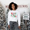 Simply Sage Market Women's Graphic Sweatshirt Holly Jolly Vibes Smile - 3 of 3