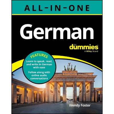 German All-In-One for Dummies (with Audio Online!) - 2nd Edition by  Wendy Foster (Paperback)