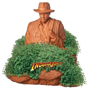 NECA Indiana Jones Decorative Chia Pet Planter - 1 of 4