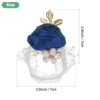 Unique Bargains Wrist Corsage Artificial Flower Elastic Band Fabric Wrist Corsage Bracelet - 3 of 4