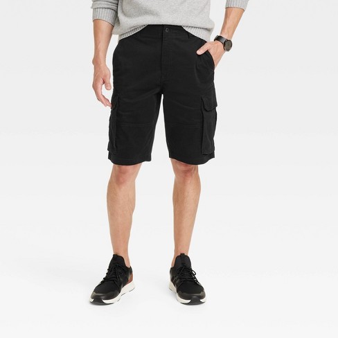 Men's 11 Cargo Shorts - Goodfellow & Co™ Black 28