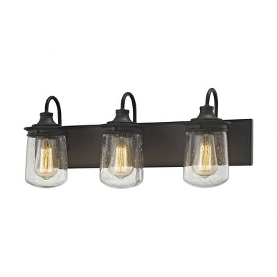 Elk Home Hamel 3 - Light Vanity in  Oil Rubbed Bronze