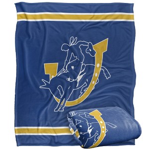Southern Arkansas University Primary Logo Silky Touch Blanket White 50x60 - 1 of 4