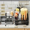 LunaLulinlk Extendable Dish Rack, Multifunctional Dish Rack for Kitchen Counter with Cutlery - 2 of 4