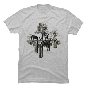 Men's Design By Humans Duality By radiomode T-Shirt - 1 of 4