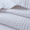 Sapphtopaz Comforter Set Bedding Quilt Set Simple Solid Color Reversible Quilt Set - 4 of 4
