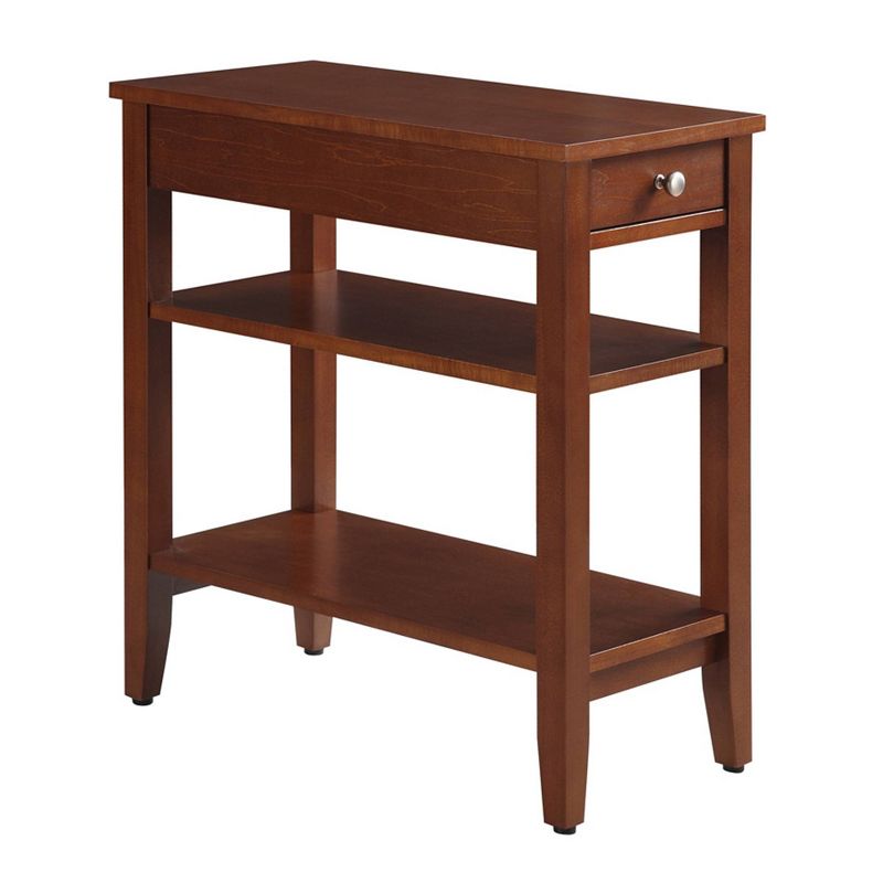 American Heritage 3 Tier End Table with Drawer - Breighton Home, 6 of 12